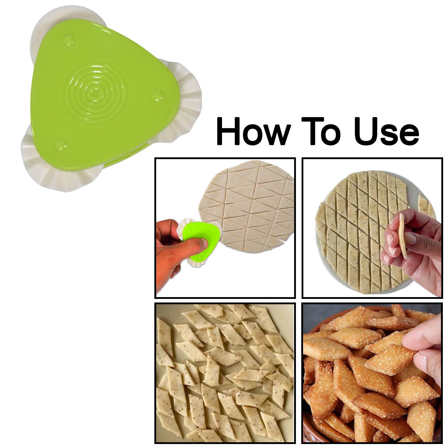 Triangular cutter for precise and versatile cutting Triangular cutter for precise and versatile cutting